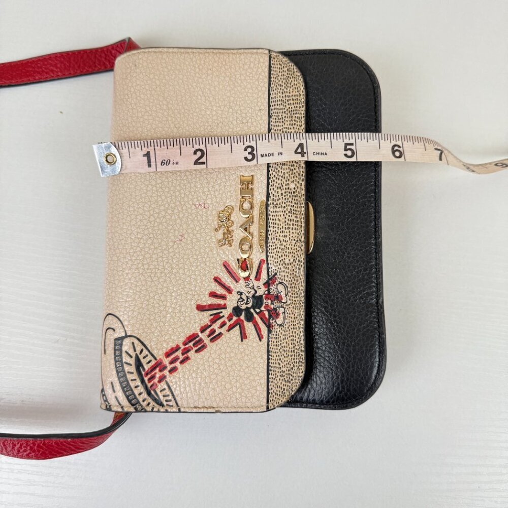 Vintage Coach Pebbled Leather Crossbody Bag - Picture 11 of 11